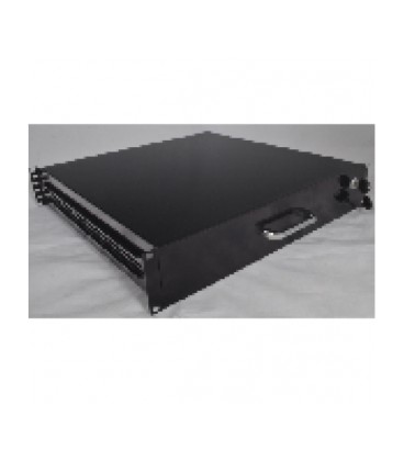 Скринька висувна для документів 19' 2U 450 глиб., чорна