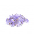 Коннектор Merlion RJ-45 8P8C UTP Cat-5 (100 шт/уп.) Q100 Violet