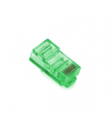 Коннектор Merlion RJ-45 8P8C UTP Cat-5 (100 шт/уп.) Q100 Green