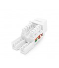 Модуль широкий Keystone Jack RJ-45 кат.5E UTP, 17,0мм, Q50