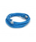 Патч-корд литой RITAR, UTP, RJ45, Cat.6, 2m, синий, Cu (медь)