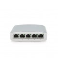 Коммутатор Ethernet ONV-H1005S в пластиковом корпусе, 5*100Мб портов, 5В 1Ач, 100х70х28