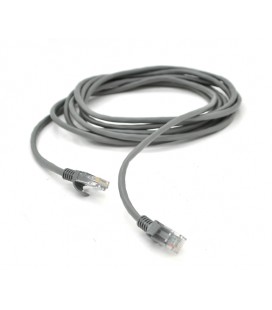 Патч-корд литой RITAR, UTP, RJ45, Cat.5e, 25m, серый, Cu (медь)