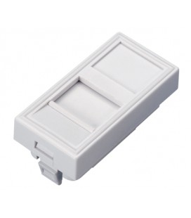 Модульная вставка OK-net, 22,5х45 1 порт