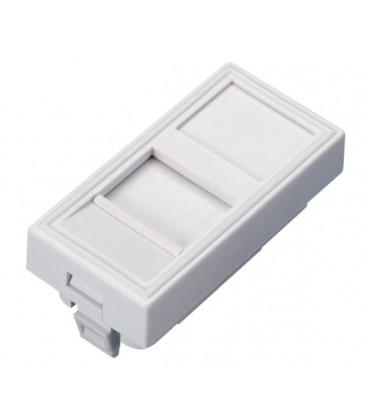 Модульная вставка OK-net, 22,5х45 1 порт