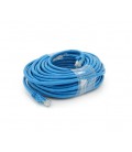 Патч-корд литой RITAR, UTP, RJ45, Cat.6, 15m, синий, Cu (медь) Q50