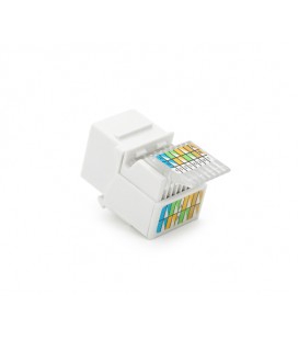 Модуль узкий Keystone Jack RJ-45 кат.5E UTP, 17,2 мм, Q50