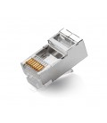 Коннектор RITAR RJ-45 8P8C FTP Cat-5 экранированный (100 шт/уп.) Q100