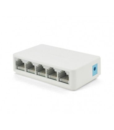 Коммутатор TXE070 5 портов Ethernet 10/100 Мбит/сек, 76*30*20mm, BOX Q80