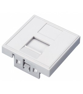 Модульная вставка OK-net, 45х45 OK-MI108 1 порт