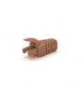 Колпачок изолирующий RJ-45 Brown Cat.5/Cat.6 (100 шт/уп.) Q100