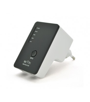 Усилитель WiFi сигнала со встроенной антенной LV-WR02В, питание 220V, 300Mbps, IEEE 802.11b/g/n, 2.4GHz, BOX