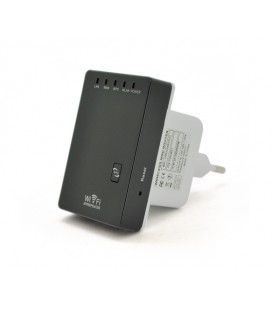 Усилитель WiFi сигнала со встроенной антенной LV-WR02, питание 220V, 300Mbps, IEEE 802.11b/g/n, 2.4GHz, BOX