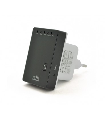 Усилитель WiFi сигнала со встроенной антенной LV-WR02, питание 220V, 300Mbps, IEEE 802.11b/g/n, 2.4GHz, BOX