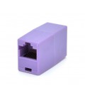 Соединитель RJ45 8P8C мама/мама RJ45 для соединения кабеля, фиолетовый, Q100