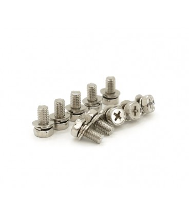 Набор болтов М6, 15мм, цена за 10 штук