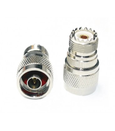 Переходник N Тype Male - UHF Female (N Тype папа,штекер-UHF мама,гнездо) цена за 1 шт