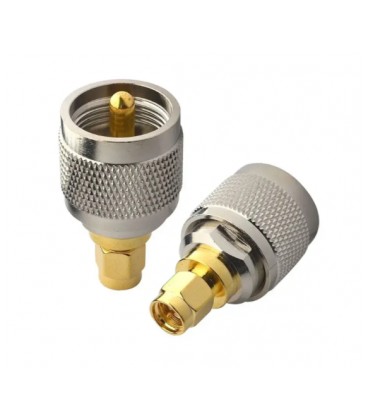 Переходник SMA Male - UHF Male (SMA папа,штекер-UHF папа,штекер) цена за 1 шт