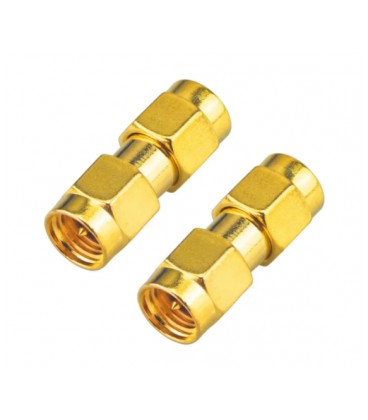 Переходник SMA Male (папа-папа, штекер-штекер) с двух сторон, цена за 1 шт