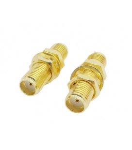 Переходник SMA Female (мама-мама, гнездо-гнездо) с двух сторон, цена за 1 шт