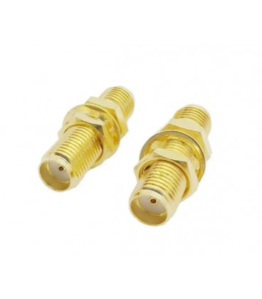 Переходник SMA Female (мама-мама, гнездо-гнездо) с двух сторон, цена за 1 шт
