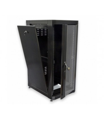 Шафа 19' 18U, 610 х 865 мм (Ш*Г), чорна