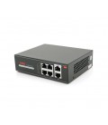 4х портовый PoE Full Gigabit коммутатор ONV-H3064P, 4xPoe1000Мбит + 2х1000 Мбит, IEEE802.3af/at , общая мощность 65 Вт