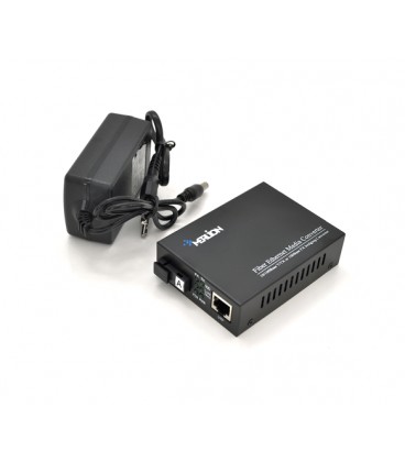 Медиаконвертер Merlion A (IC+113), 1310 WDM одноволоконный Full/Half duplex , SC 25km (0 +70°C), + блок питания 5V 1A Q50