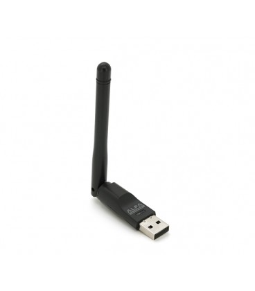 Беспроводной сетевой адаптер с антенной 10см Wi-Fi-USB LV-UW07 , RT7601, 802.11bgn, 300MB, 2.4 GHz, WIN7/XP/Vista/2K/MAC/LINUX, 