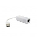 Контроллер USB 2.0 to Ethernet - Сетевой адаптер 10/100Mbps с проводом, White, Blister Q500