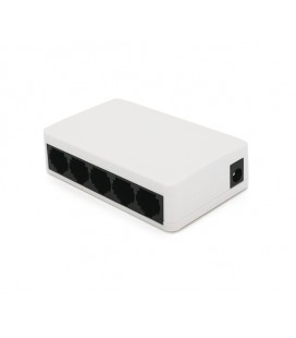 Коммутатор Tenda S105 5 портов Ethernet 10/100 Мбит/сек, + переходник, BOX Q120