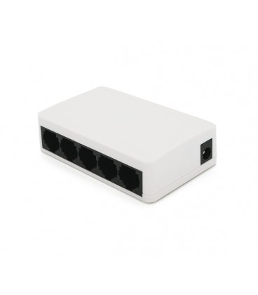 Коммутатор Tenda S105 5 портов Ethernet 10/100 Мбит/сек, + переходник, BOX Q120