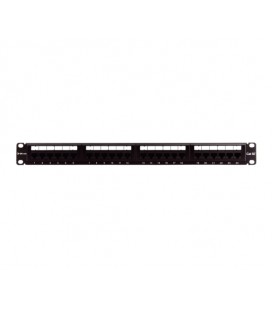 Патч-панель OK-net 24 порта Кат.5e UTP 180°