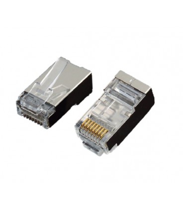 Коннектор OK-net RJ-45 Кат.5e FTP 3U упаковка 100 шт. цена указана за шт.