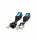 Splitter/Combiner RJ-45 POE Разветвитель сигнала 2 устройства по одному кабелю с поддержкой POE (Пара)
