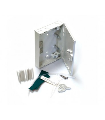 Абонентська розетка/бокс FTTH, для 4xSC simplex/ LC duplex прохідна