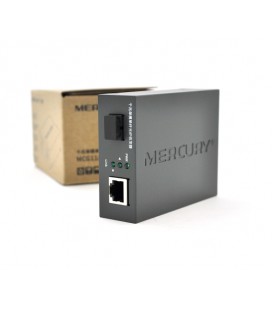 Медиаконвертер Mercury MCG11A-3 А (IC+175), 1310 WDM, 10M/100M/1000M, (0 +70°C), 20km + блок питания 5V 2A + переходник Q10