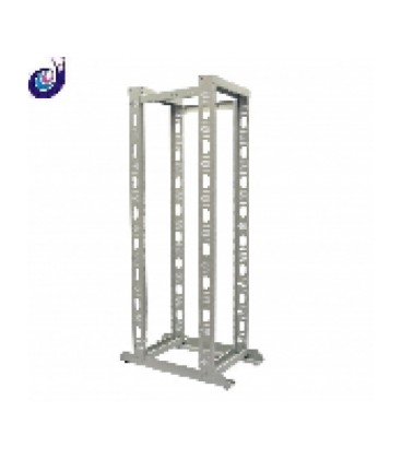 Стійка 42U, подвійна, сіра (без ніг)