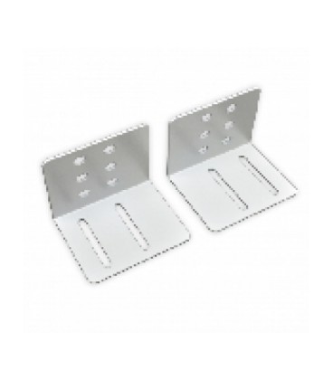 Комплект тримачів бокового організатора кабеля з кришкою MGSESM до стійок, сірий