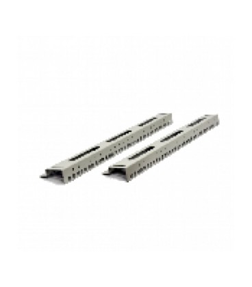 Рек 21U (пара) до шаф MGSWA (з маркуванням, гвинтом заземлення), сірий