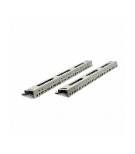 Рек 15U (пара) до шаф MGSWA (з маркуванням, гвинтом заземлення), сірий