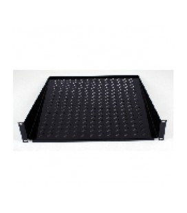 Полиця консольна 19' 2U 450мм, чорна