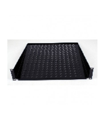 Полиця консольна 19' 2U 450мм, чорна