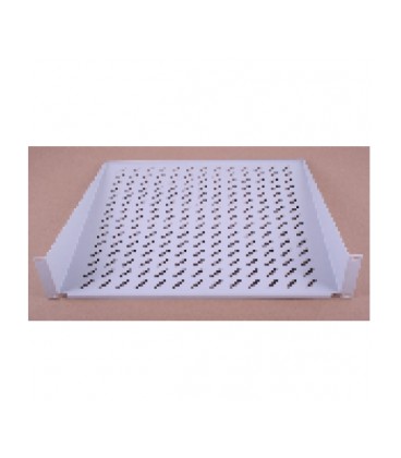 Полиця консольна 19' 2U 450мм, сіра