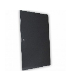 Двері суцільнометалеві 21U до шаф MGSWA, чорна