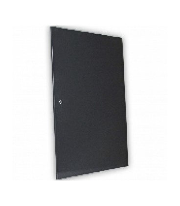 Двері суцільнометалеві 21U до шаф MGSWA, чорна