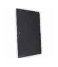 Двері суцільнометалеві 21U до шаф MGSWA, чорна