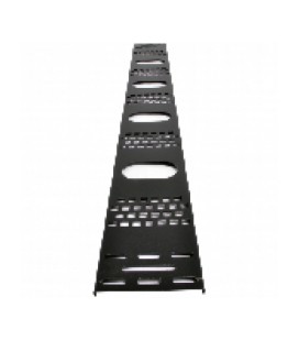 Вертикальний кабельний організатор 28U до шаф MGSE, (ширина 120 мм)