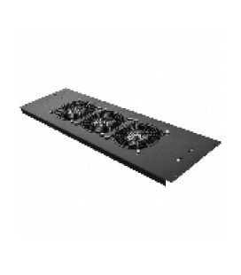 3-х вентиляторний блок в кришу для шаф MGSE 610 шир., чорний