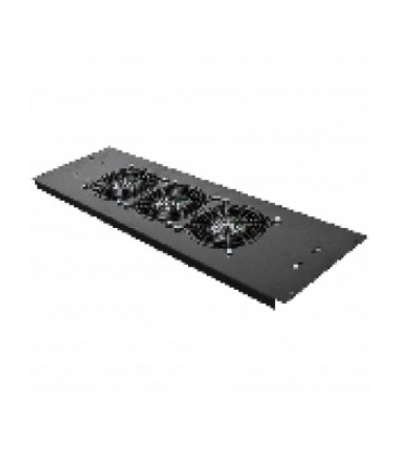 3-х вентиляторний блок в кришу для шаф MGSE 610 шир., чорний